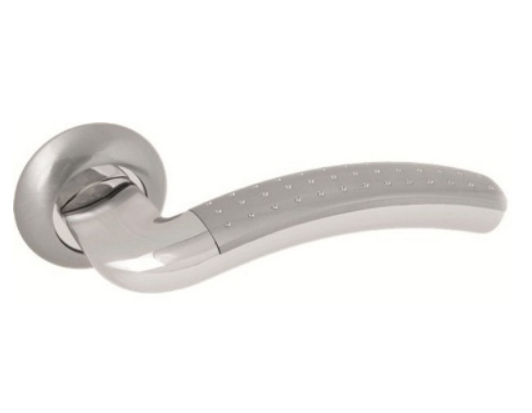 Комплект ручек ДФ26 (кв.150) хром/мат.хром