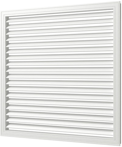 Решетка радиаторная белая 600*600