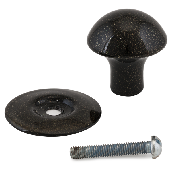 яРучка-кнопка Реж РКК-10 чёрная /10