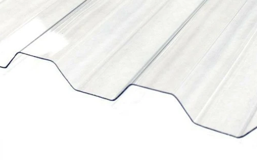 Поликарбонат кровельный монолитный 8 мм (1,15*2 м) Прозрачный