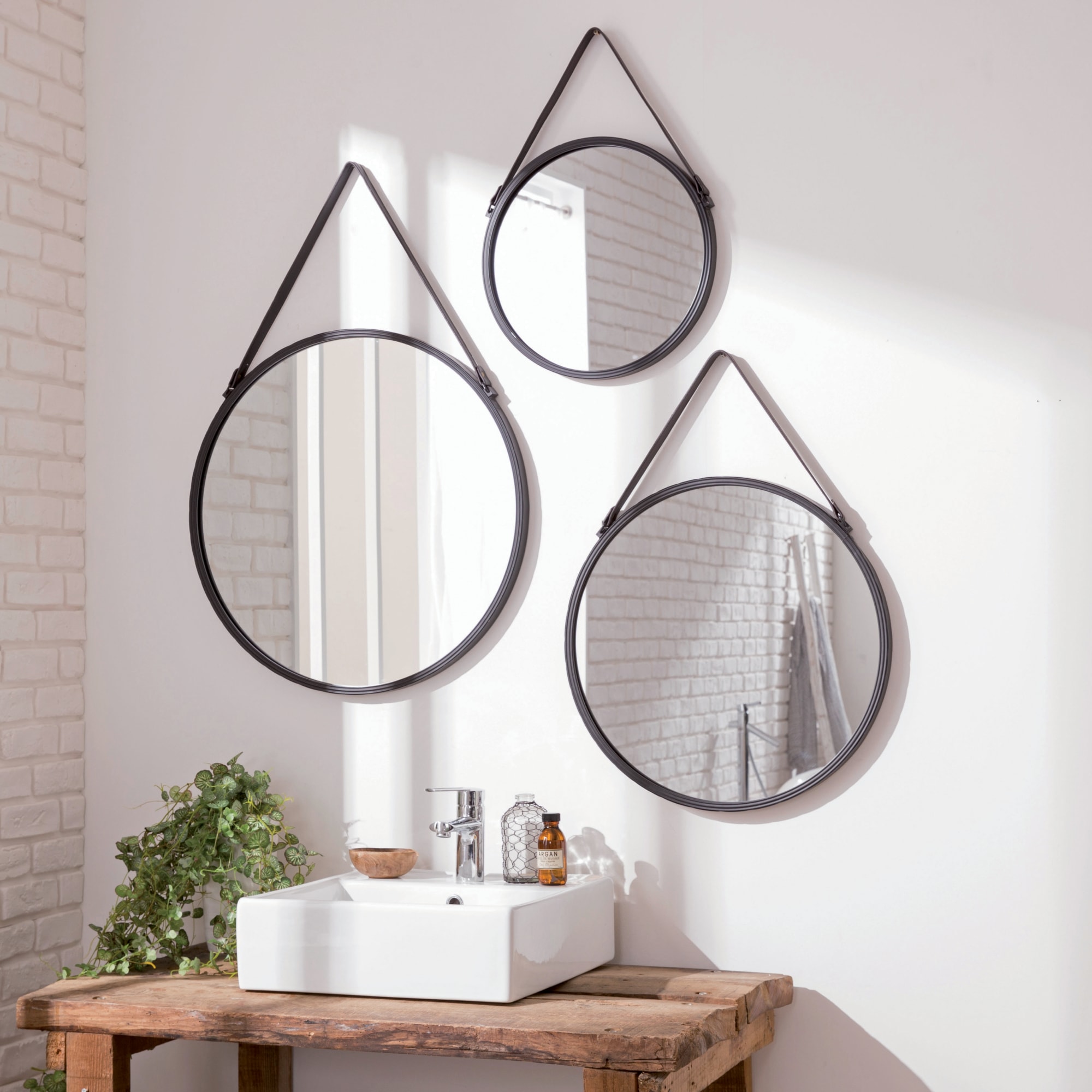 Зеркало декоративное inspire Barbier, круг, 55 см