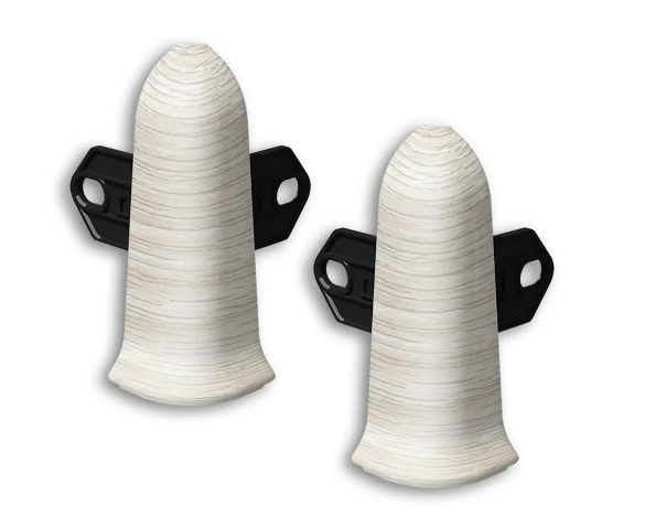 252 Угол наружный (набор 2 шт) Ясень Белый