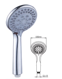 Лейка для душа 5-реж. G9071701 Gota Rosio