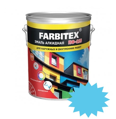 Эмаль Farbitex ПФ-115 5 кг