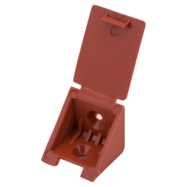 яУголок монтажный Soller пластмасс №7 коньячная вишня