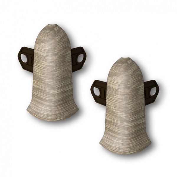 208 Угол наружный (набор 2 шт) Дуб Мокко