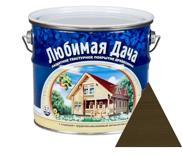 Пропитка Любимая дача, Рогнеда 2,7 л, (70013), орех