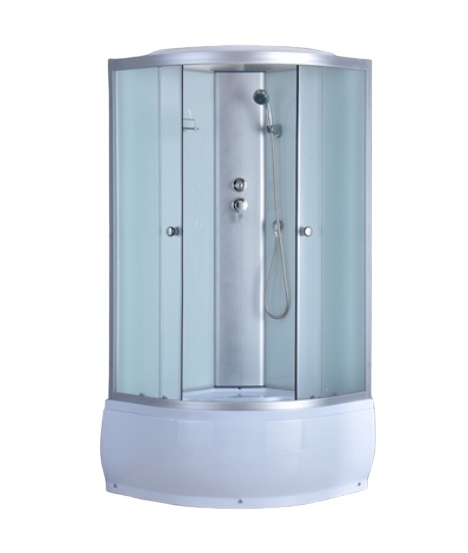 Душевая кабина ODA 8401 80*80 матовое стекло/высокий поддон