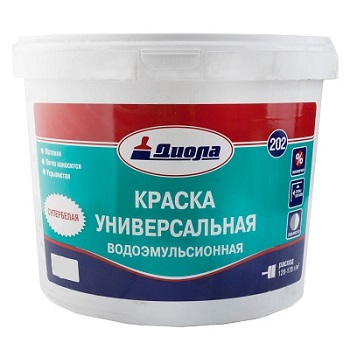 Краска в/э Диола 202 (4), 7,5 кг