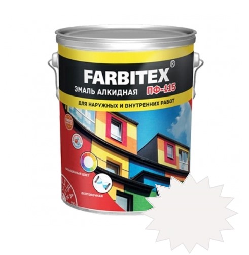 Эмаль Farbitex ПФ-115 5 кг