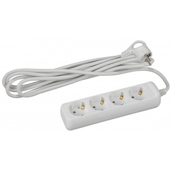 Удлинитель ЭРА с/з 4 гнезда 5 м, 16А