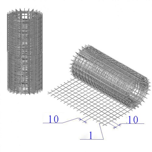 Сетка сварная из оцинкованной проволоки