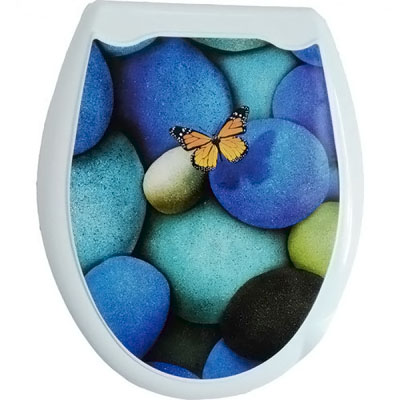 Сиденье д/унитаза жесткое Океан