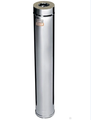 Труба термо L=1 нержавеющий (430/0,8мм) Феррум d 120/200