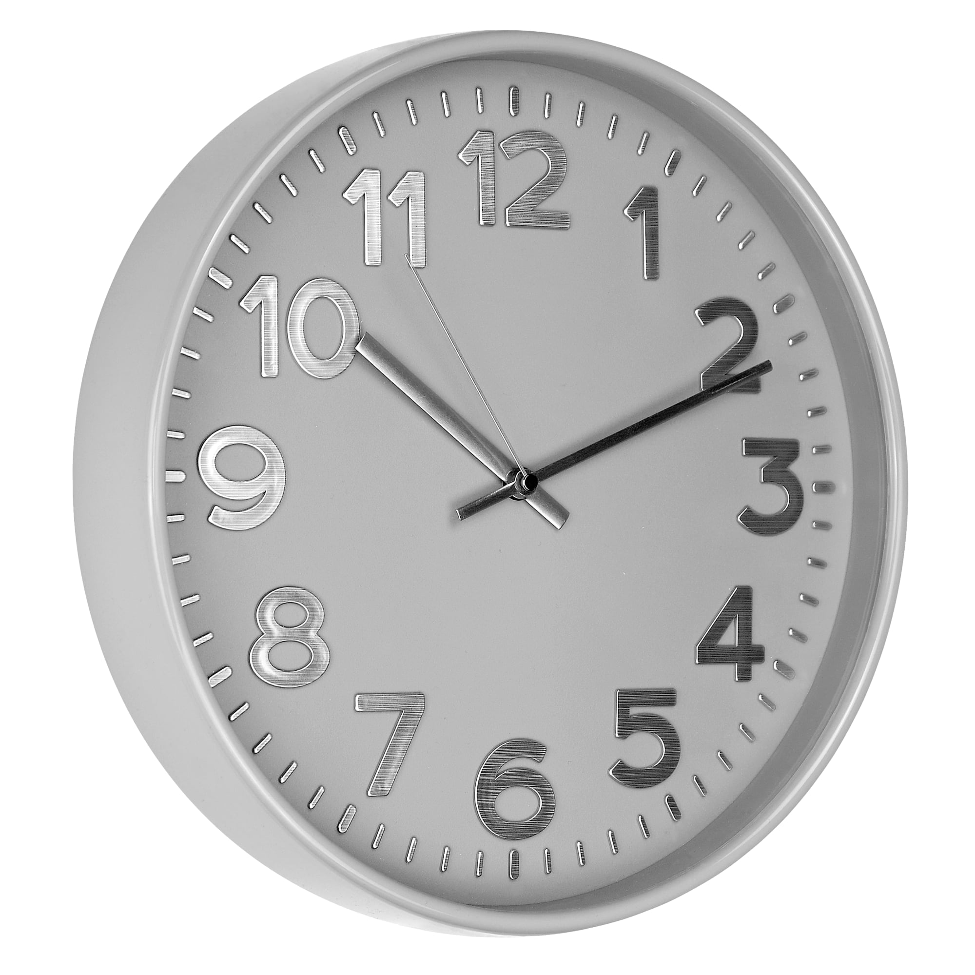 Настенные часы troykatime. Настенные часы troykatime, d30 см, пластик, цвет серый. Настенные часы troykatime, 30.000 см х 30.000 см. Настенные часы troykatime, 30 см. Настенные часы troykatime, d30 см, пластик, цвет серый 84759066.