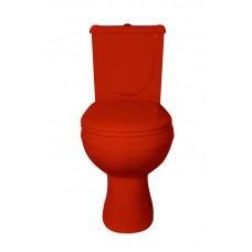 Унитаз-компакт Ирида красный гор. выпуск, Эконом (г. Старый Оскол)