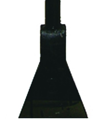 Ледоруб-скребок Б-3, кованный, металлический черенок