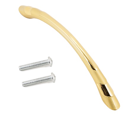 Ручка-скоба Soller 1062-96 зол/мат зол мебельная