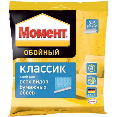 Клей обойный Момент 