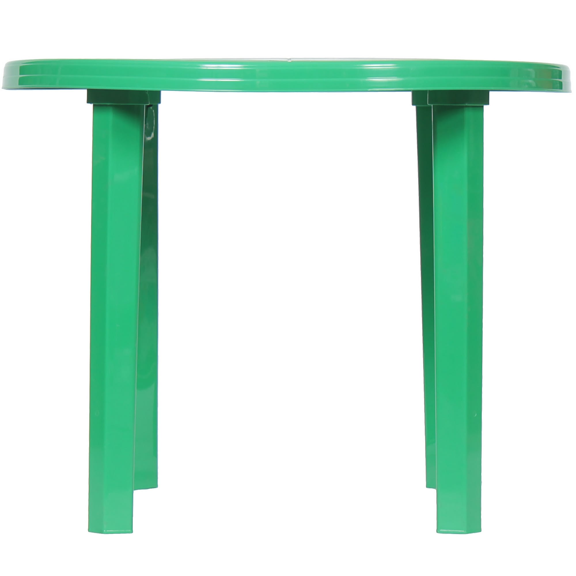 Высота пластикового стола. Стол садовый круглый 90x71x90 см пластик зеленый. Стол пласт. Круглый d 90см зеленый 05035 п113245. Стол круглый d=90см стандарт пластик групп зеленый. Стол садовый пластиковый Леруа Мерлен.