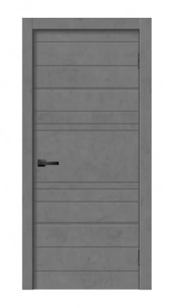 Дверь Geo-2 Бетон графит 600