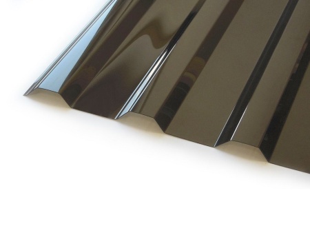 Поликарбонат кровельный  0,8 мм (1,15*2 м) Бронза