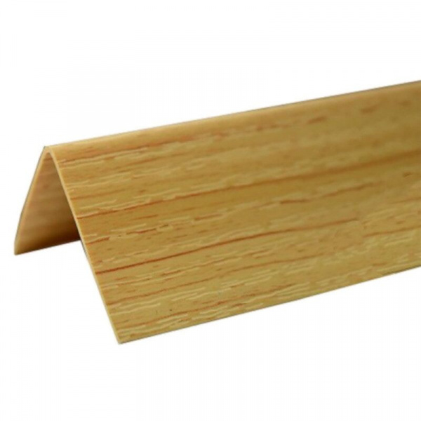 Угол ПВХ 30*30  2,7м. Сосна светлая