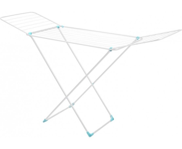 Сушилка напольная д/белья 18м (Д181*Ш54*В108см) металл, белая, макс.нагрузка 15кг, СБ1Б Nika