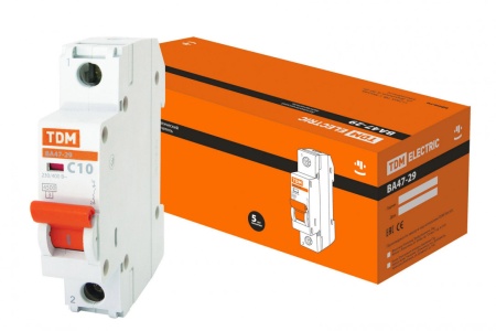 Автомат ИЭК ВА47-29 10А/1П