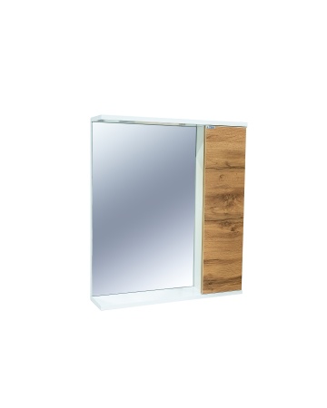Шкаф зеркальный Классик 60 L Ясень
