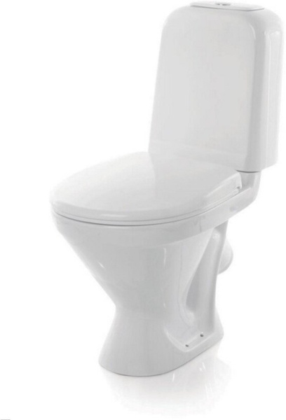 яУнитаз-компакт Самарский белый с сиденьем п/п, с арматурой Стандарт (г. Самара)