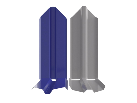 Штакетник Ш2 КЛИН 0,50 RAL 5002 ультрамарин