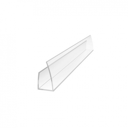 Профиль торцевой 4 мм (прозрачный)