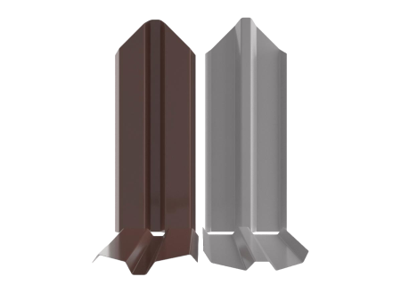 Штакетник Ш2 КЛИН 0,50 RAL 8017 шоколад
