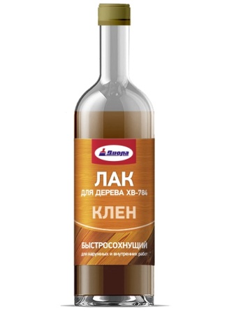 Лак Диола ХВ-784 (клён) 0,5л /12/ 