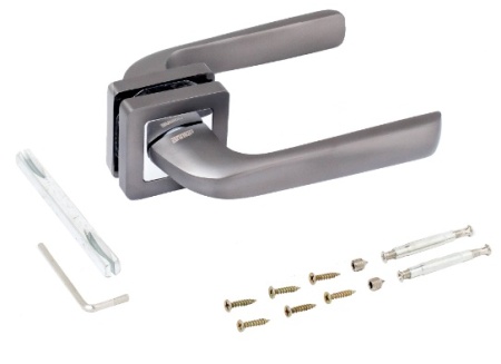 Комплект ручек Аллюр Одри MBN (2440) графит