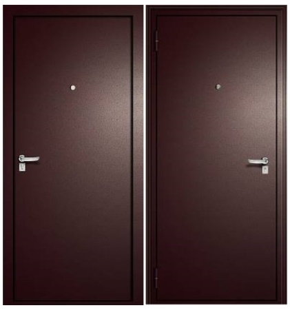 Дверь мет. GOOD LITE 3 Мет/мет 860 Правая