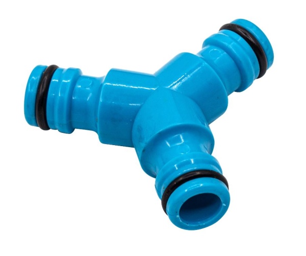 Тройник д/разветвления штуцерный, д/шланга пластиковый, Yard