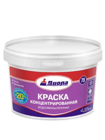 Краска в/э Диола 78-208 (12), 16 кг