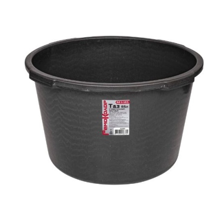 Таз строительный круглый, 65л