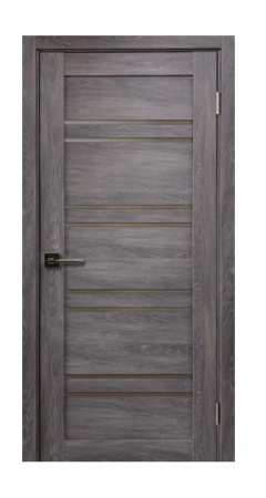 Дверь X1 Дуб Шале серебро 800