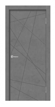 Дверь Geo-1 Бетон графит 900