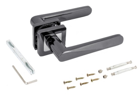 Комплект ручек Аллюр Ума BT (27140) черн.титан