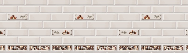 Фартук для кухни 3000*600 Керамика Choko