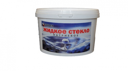 Жидкое стекло FARBEN 10 кг ведро