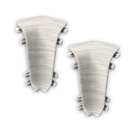 267 Угол внутренний Лексида (набор 2 шт) Клен белый