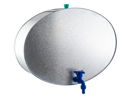 Умывальник оцинкованный, с краном и крышкой, 20л