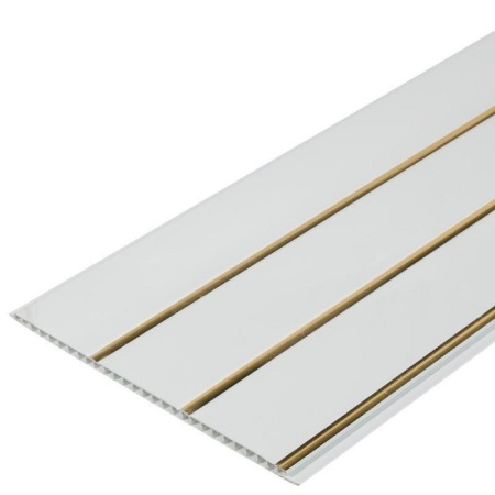Панель ПВХ 2,95*0,24*8 Трио золото