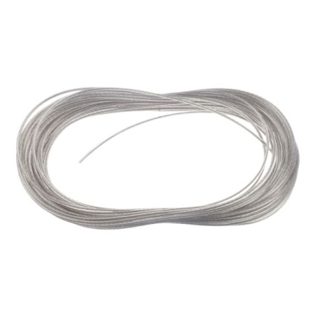 Трос металлополимерный, прозрачный ПР-2.0, 20 м.