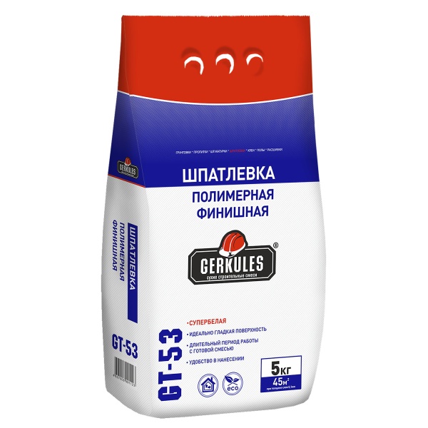 Шпатлевка Геркулес Финишная 5 кг